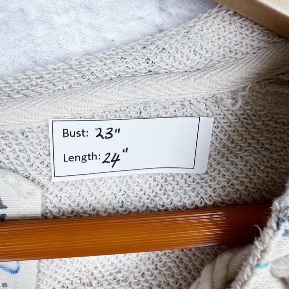 Billabong Pattern Lace Up Hoodie Beach Casual L - Picture 5 of 7